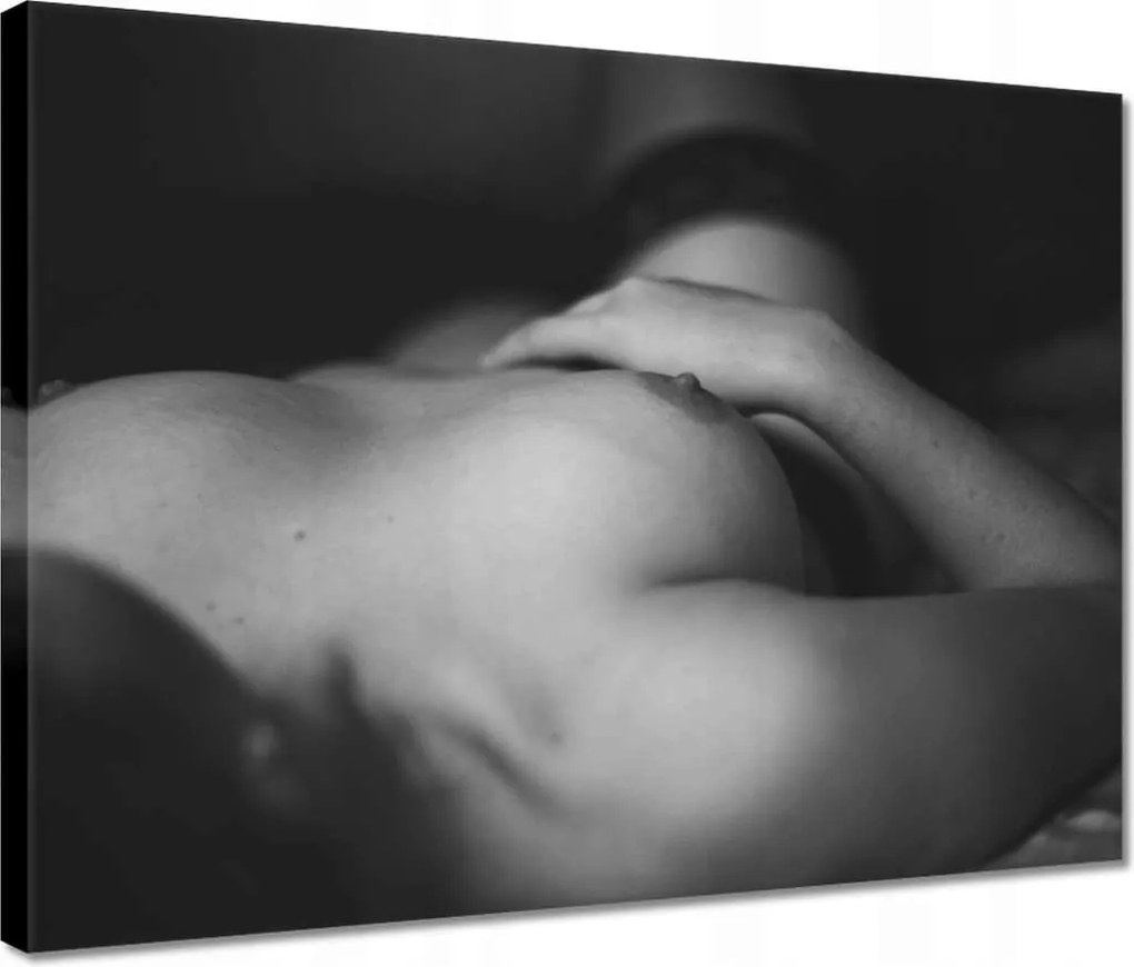 Vászonkép 40x30 Nő az alkoholban