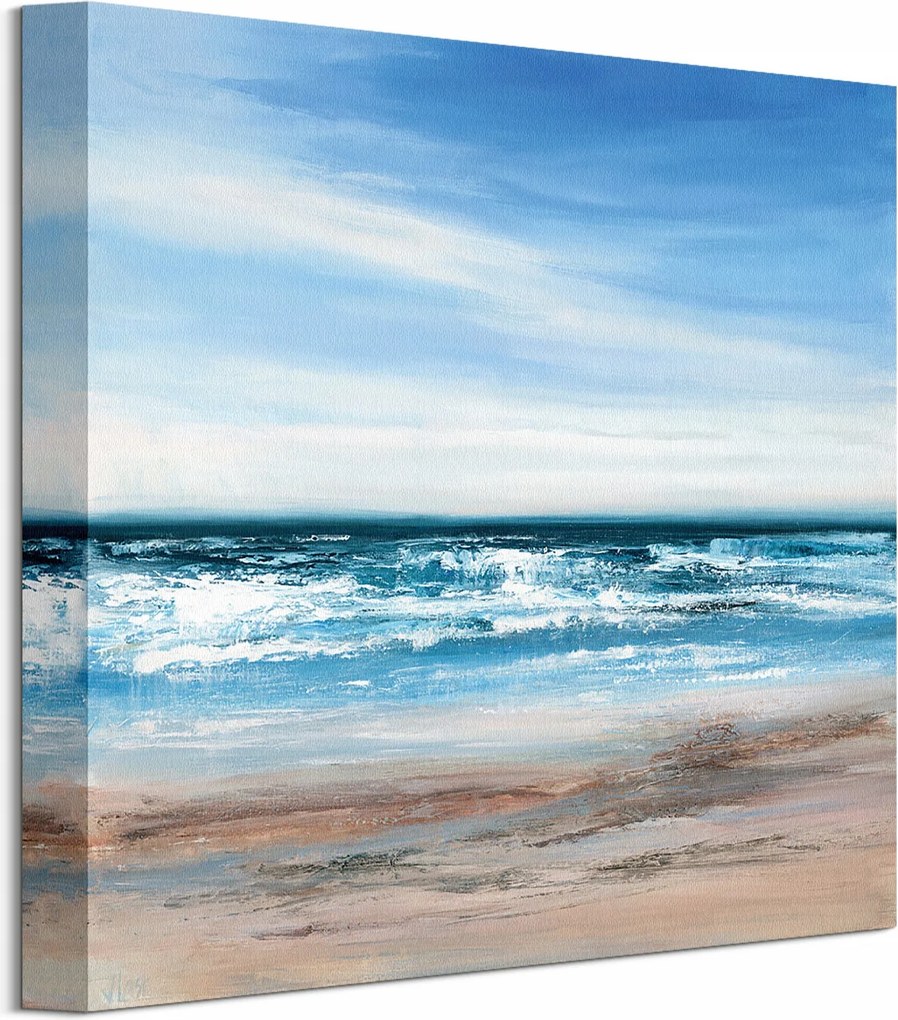 Tengerpart Hullámok Tenger vászonkép 30x30