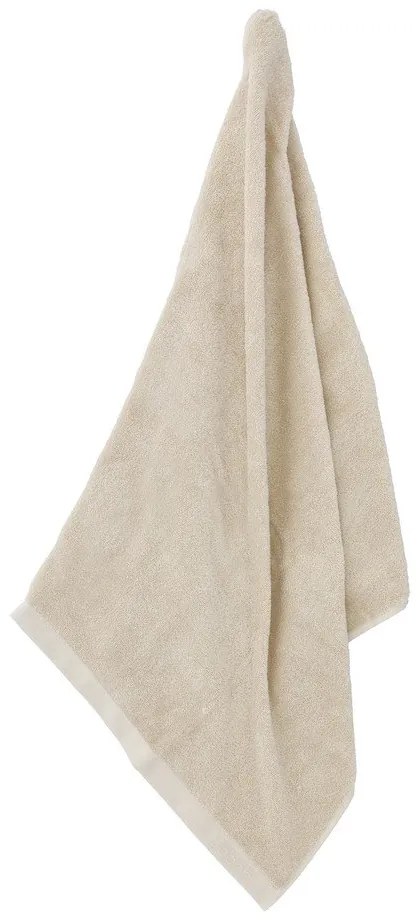 Bézs frottír pamut fürdőlepedő 70x140 cm Comfort – Södahl