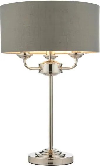 Endon HIGHCLERE 99149 Asztali lámpa 3x18W E14 IP20