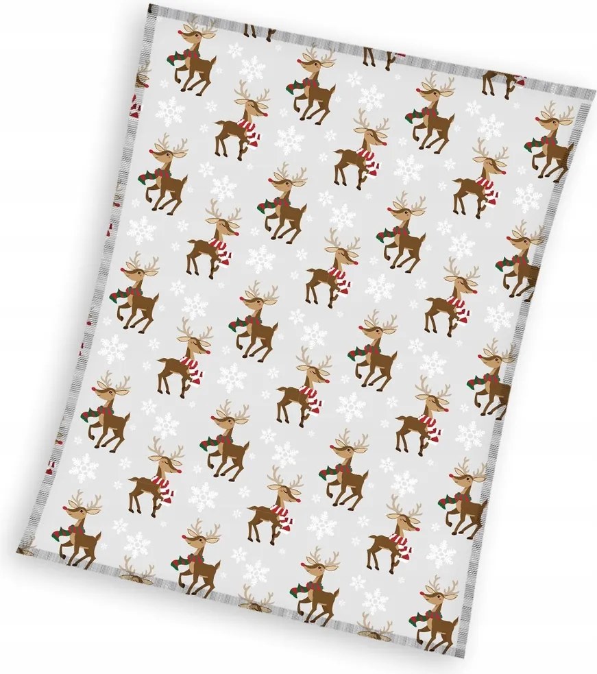 Karácsonyi Takaró Boldog Karácsonyt 130x170 cm