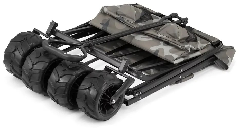 Praktikus összecsukható kézikocsi - álcázva