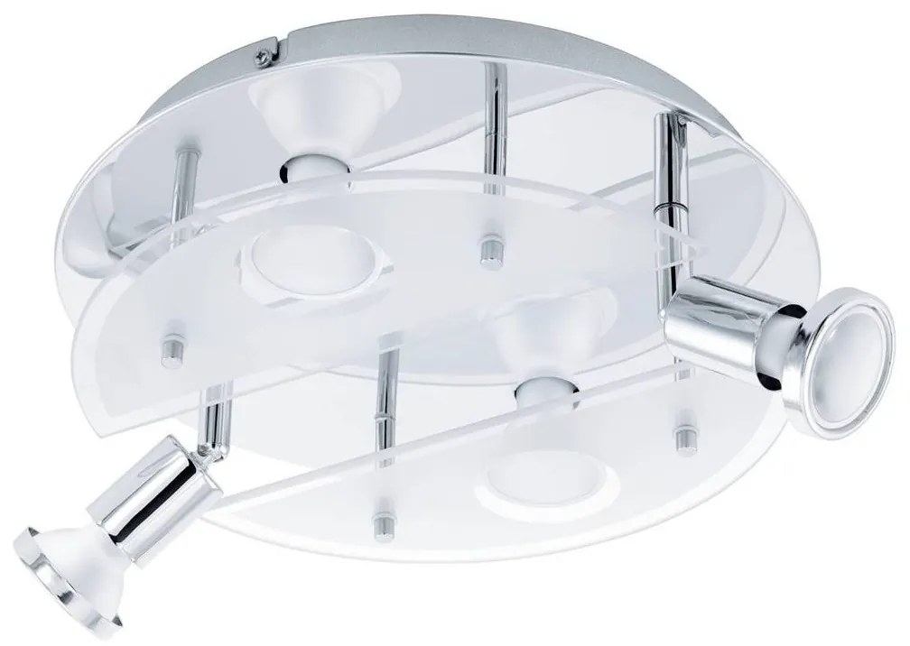 Eglo 75381 - LED RGBW Dimmelhető spotlámpa CABO-C 4xGU10/4W/230V + távirányító