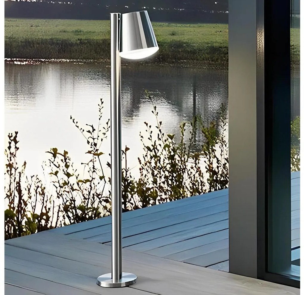 Eglo 97485 - LED dimmelhető lámpa CALDIERO-C 1xE27/9W/230V matt króm IP44