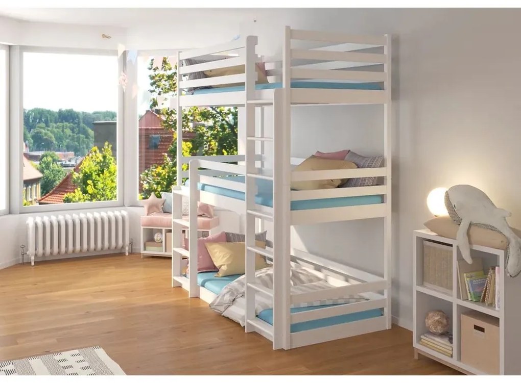 Emeletes gyerekágy 180x80 cm. Akció -17%. 1052288
