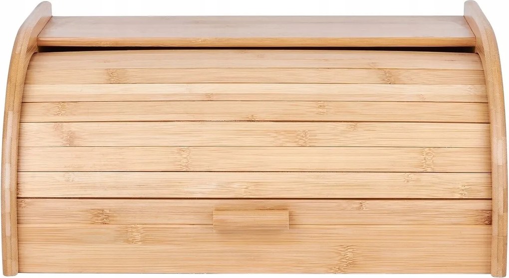 Egyrészes kenyértartó Tadar bézs bambusz 27x32x18