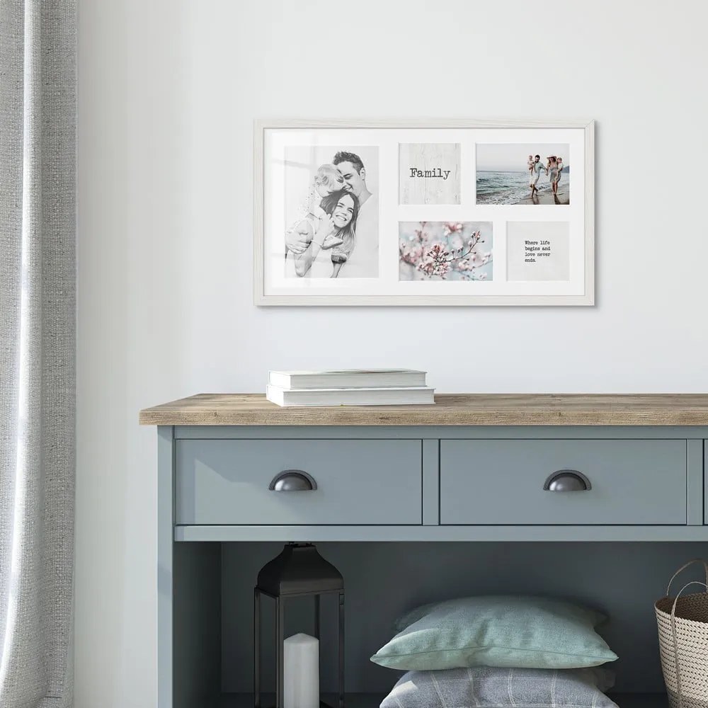 Képkeret 29x53 cm Kyoto White – Styler