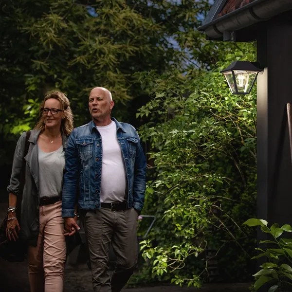 Philips 16495/30/PN - Kültéri fali lámpa  MYGARDEN ALPENGLOW E27/60W/230V