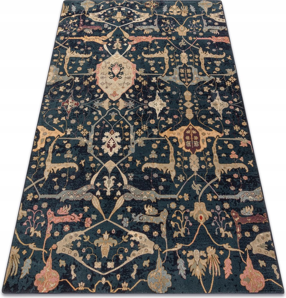 Polonia Szőnyeg 235x350 cm Keleti Gránát Gyapjú Nappali Hálószoba #POL333