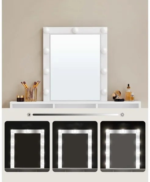 LADA fehér toalettasztal