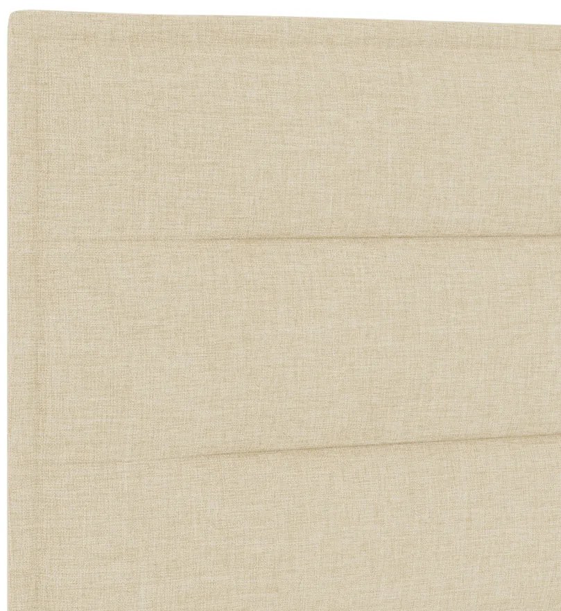 LED ágytámla LED -es lámpákkal Krém 180 cm Poliészter