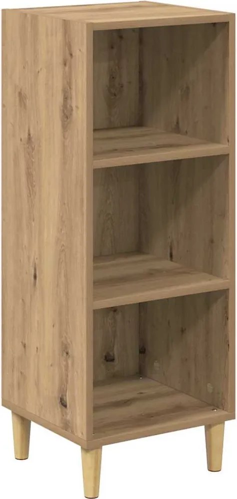 vidaXL Széf Artisan tölgy 34,5 x 32,5 x 90 cm Faanyag
