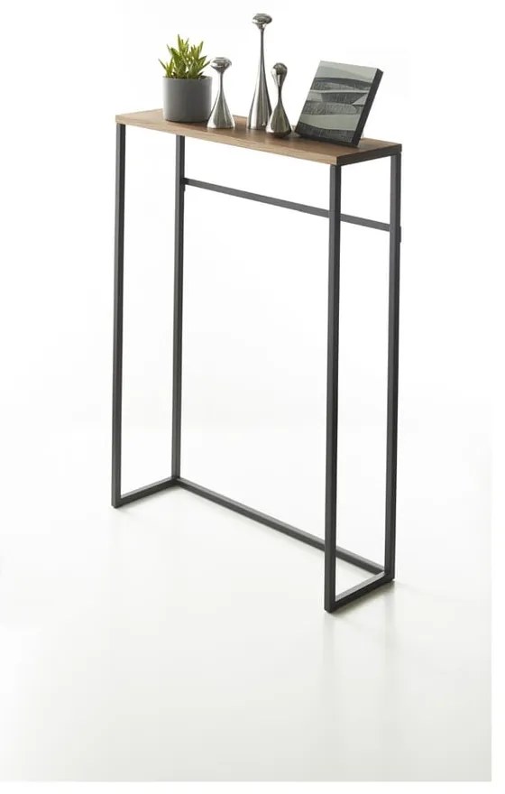 Fekete konzolasztal 18.5x60 cm Tower – YAMAZAKI