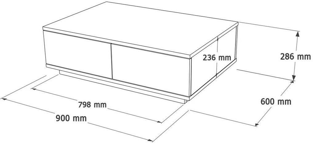 Frem Anthracite és Atlantic Pine konferenciaasztal