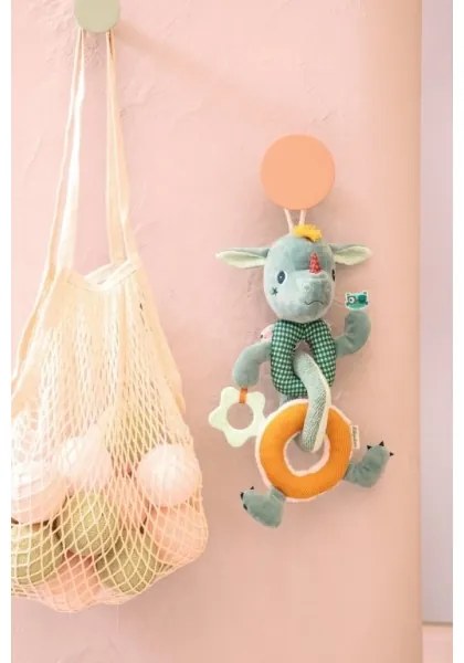 Lilliputiens - Plüss lánc fogazóval sárkány Joe