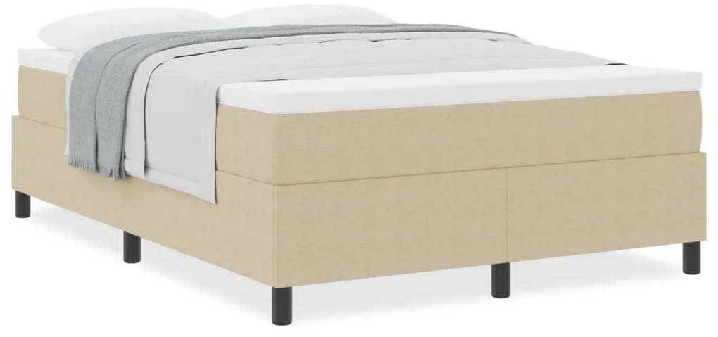 Boxspring Ágy Matraccal Világos Zöld Szürke 140x200 cm Kordbársony