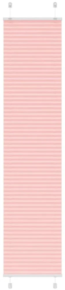 pliszírozott redőny rózsaszín 50x200 cm szövetszélesség 49,4 cm