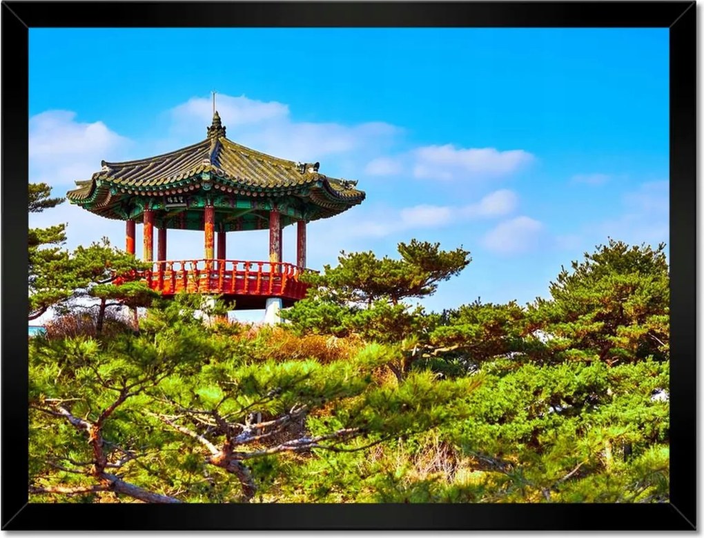 Poszterek keretben 40x30 Japán Orient Buddhizmus