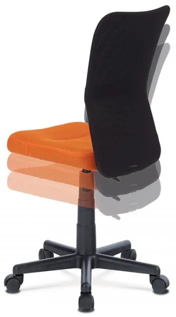ka-2325 Scaun pivotant de culoarea portocaliu
