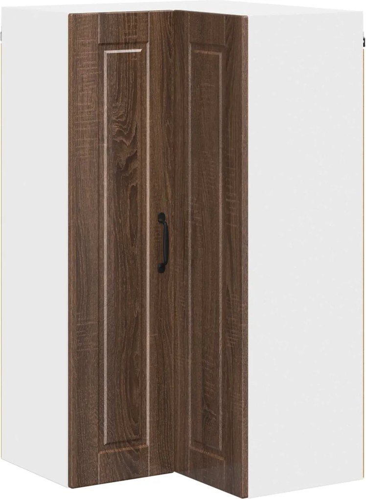 vidaXL Konyhaszekrény polcokkal Barna Tölgy 57 x 57 x 100 cm Faanyag