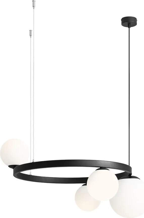 ALDEX 1099L1_R GARDA Modern Függesztett Lámpa Fekete E14/E27 IP20
