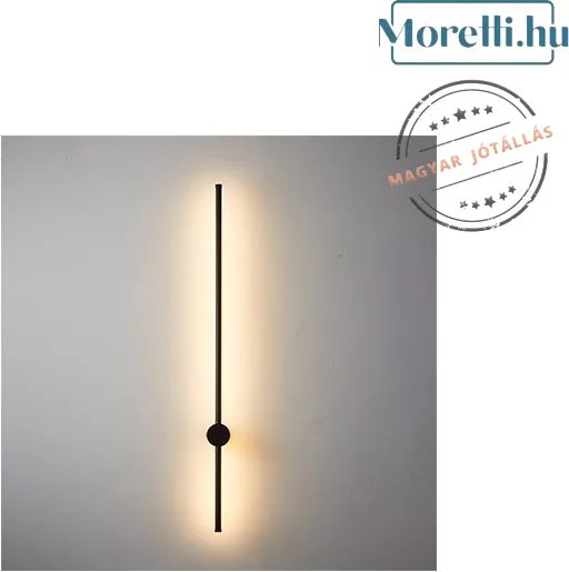 MASTERLED-1272 CATRINA fekete színű ledes fali lámpa 17w 1200lm 4000K IP20