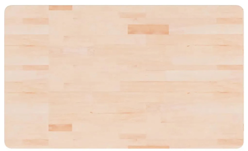 kezeletlen tömör fa fürdőszobai pult 100x60x2,5 cm