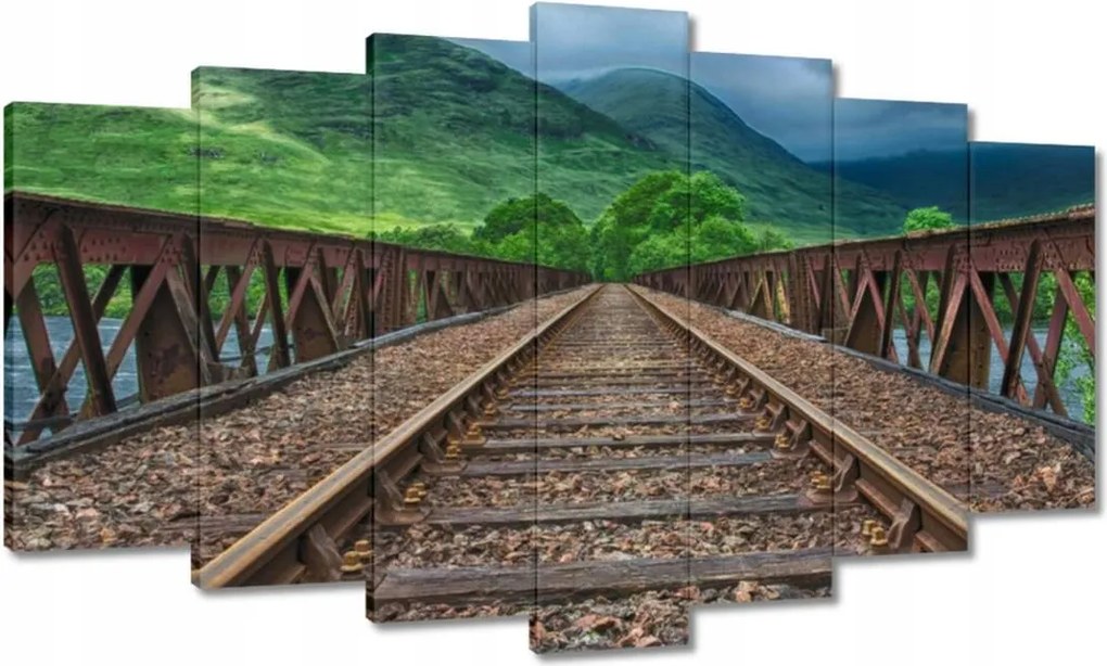Festmények 140x80 Vasúti híd