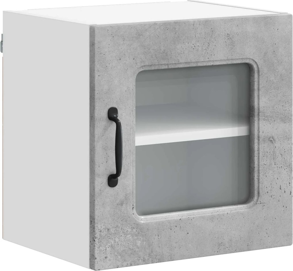 vidaXL Konyhaszekrény Kalmar Beton Szürke 40 x 31 x 40 cm Faanyag
