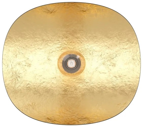 Eglo 390391 - Mennyezeti lámpa SACEDA 1xE27/40W/230V fekete/arany