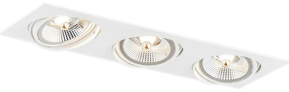 Argon OLIMP PLUS 6115 BZ Beépíthető spotlámpa 3x15W/GU10/ES111 IP20