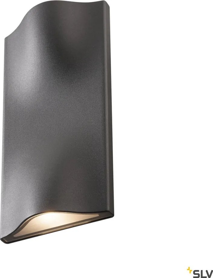 SLV 1002505 VILUA Modern Kültéri Fali Lámpa Antracit LED IP54