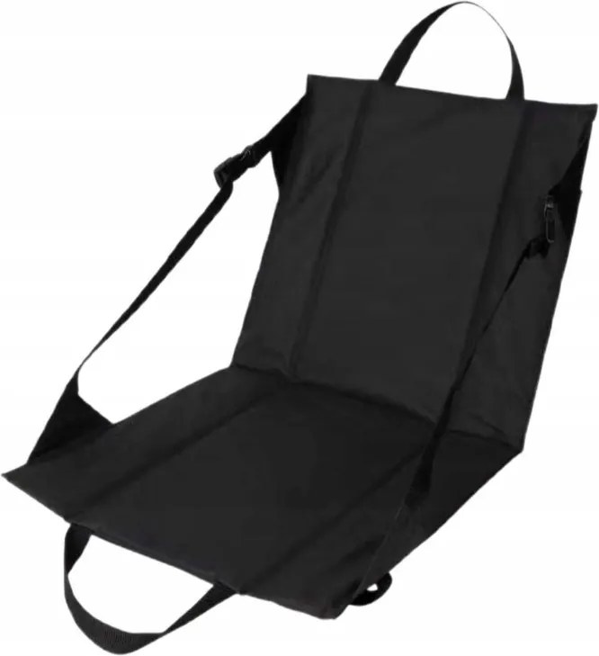 Hordozható összecsukható szék VENTO 38 cm, fekete