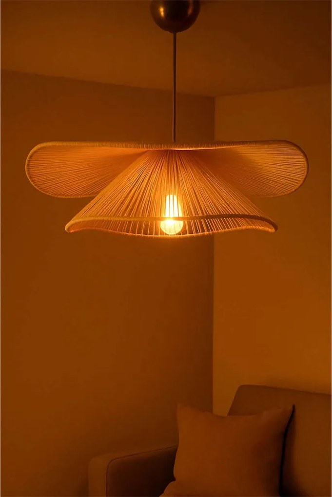 Opviq függőlámpa, krém