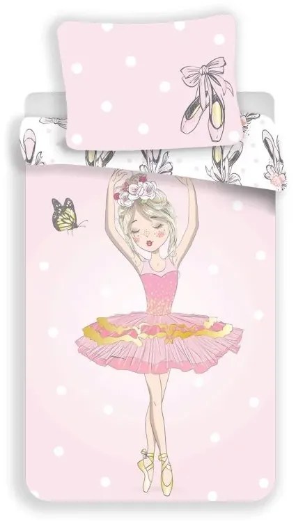 JERRY FABRICS Ágyneműhuzat Balerina 140/200, 70/90