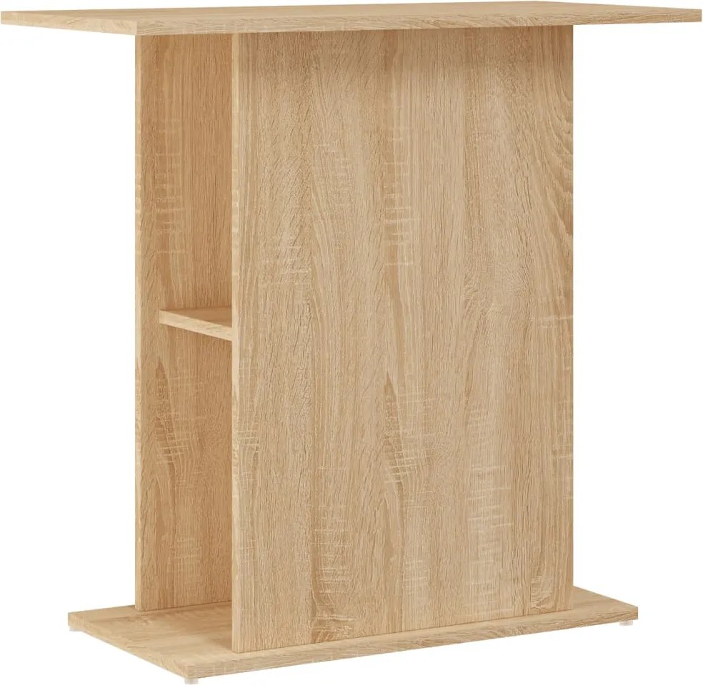 vidaXL sonoma tölgyfa akváriumállvány 75 x 36 x 72,5 cm rétegelt fából