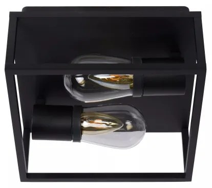 Lucide 27100/02/30 - Fürdőszobai mennyezeti lámpa CARLYN 2xE14/6W/230V IP54