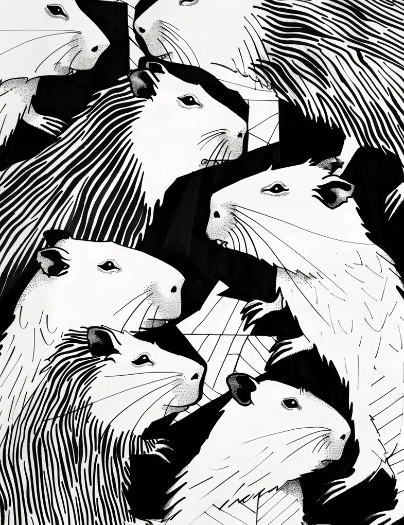 Poszter 50x65cm Mesemondó mormoták