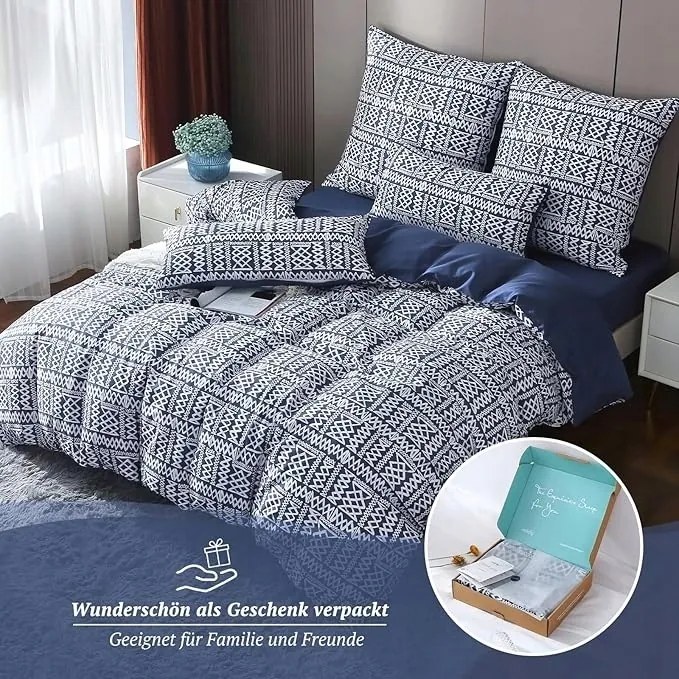 Pamut Ágyneműhuzat Párna- És Takaróhuzat 135 X 200 CM Mildly