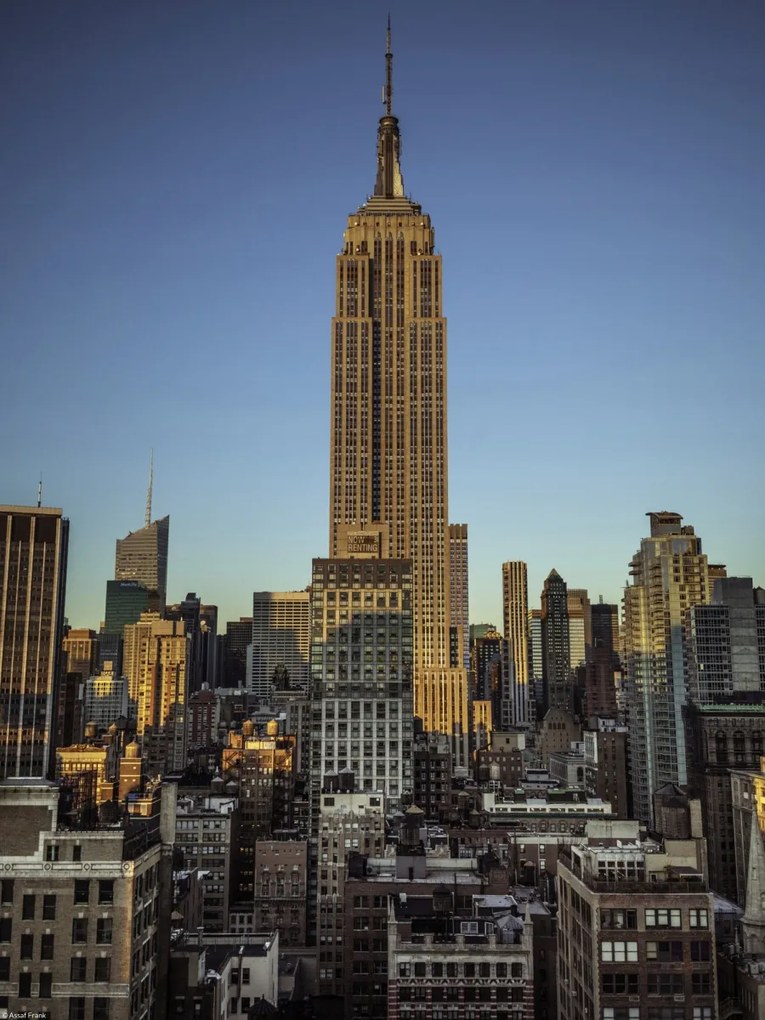 Poszter 30x40cm Empire State Building New York Manhattan skyline wi