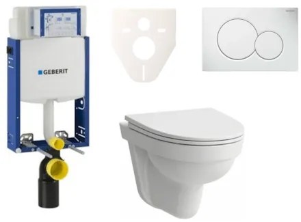 Fali WC szett Geberit befalazáshoz + Laufen Pro Nordic WC SIKOGE2H1