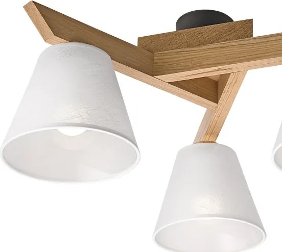 Mennyezeti csillár ANTONIO 3xE14/40W/230V tölgy