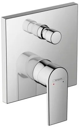 zuhany és fürdő csaptelep Hansgrohe Vernis Shape vakolat alatti rész nélkül króm 71468000