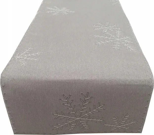 Abrosz karácsonyi 140x200 157 ezüst hópehely