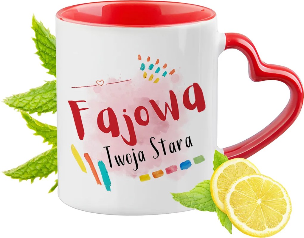 Régi, szív alakú füllel, nyomott mintás ajándék