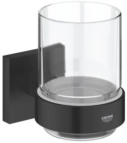 Grohe Start Cube pohártartó pohárral együttfekete matt 410972430 G410972430