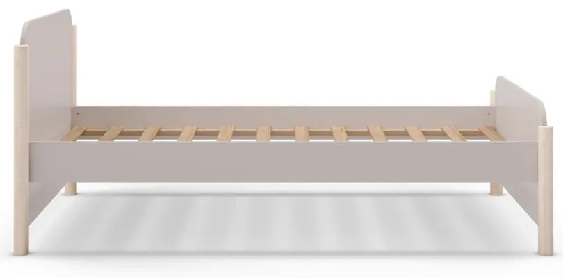 Krémszínű borovi fenyő gyerekágy 90x190 cm Enola – Marckeric