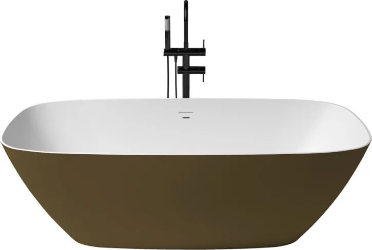 Arenal szabadonálló kád_72x170_Oro Viejo Metallic/Blanco Mate