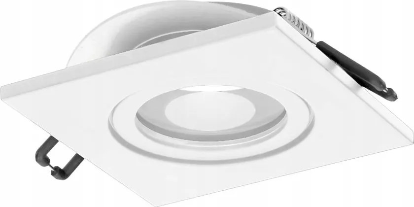 Dari S mennyezeti spot lámpatest, MR16/GU10, négyzet, fehér IP44