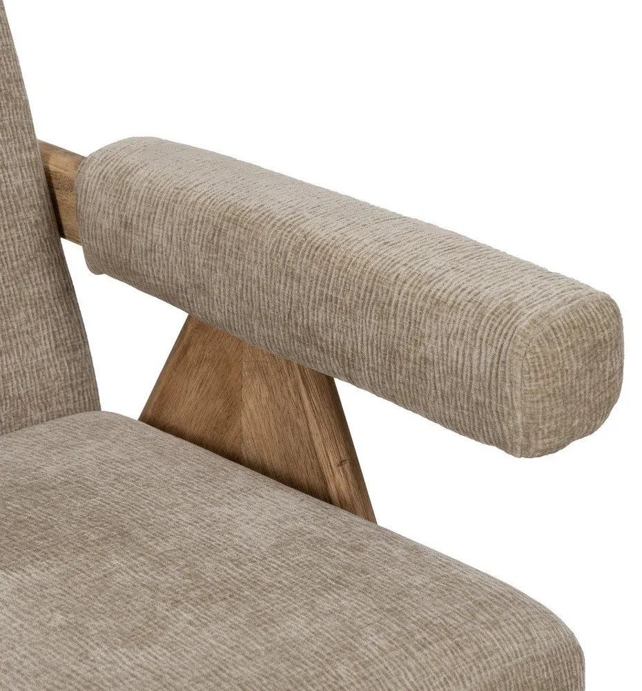 Bézs zsenília kanapé 134 cm Rest – Ixia